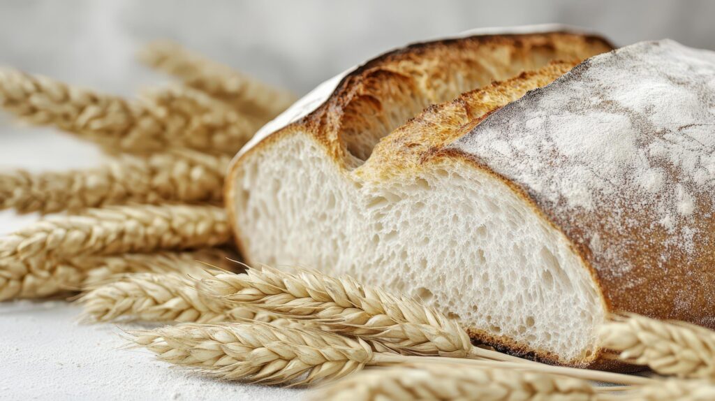 bread-and-wheat-on-a-table